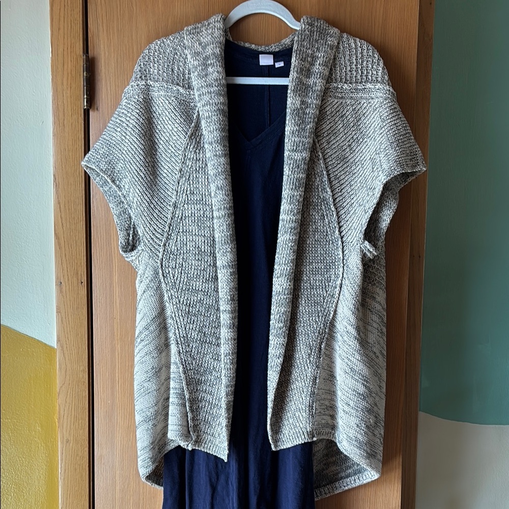 Zara Knit Open-Front Sweater